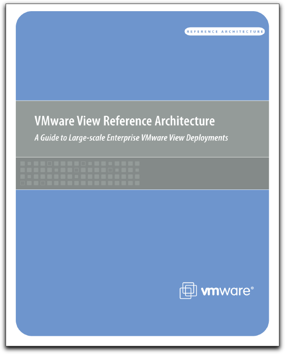 VMware View Reference Architecture Cover